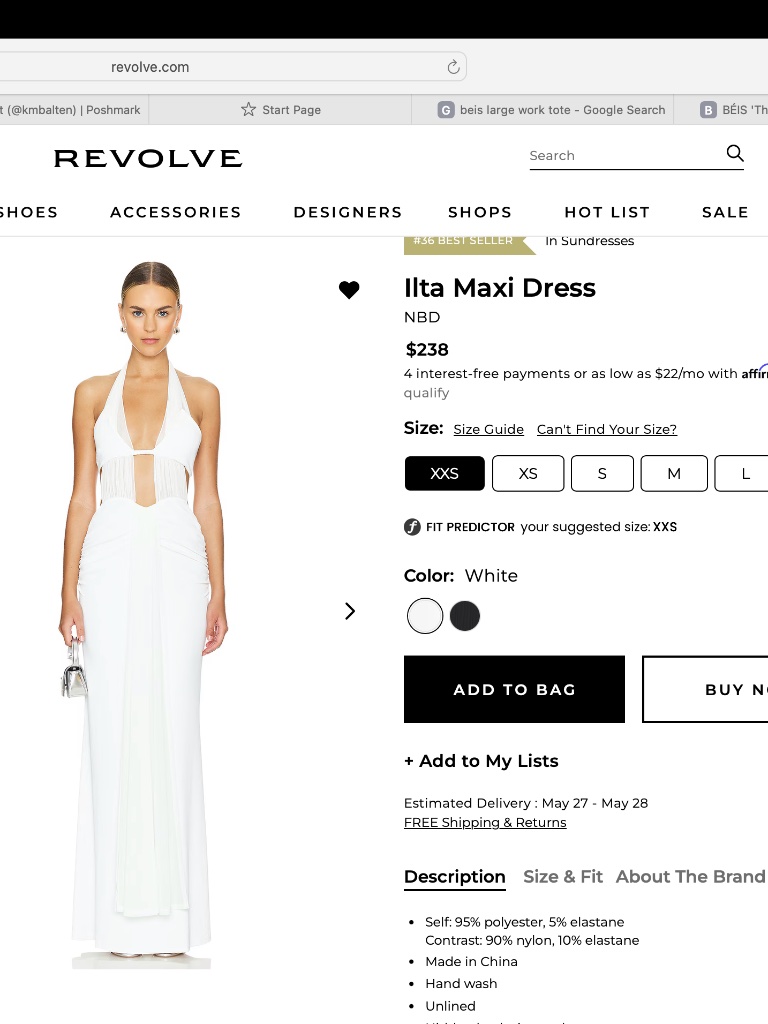 Nbd Ilta Maxi Dress